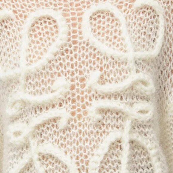 Loewe Anagram Relaxed-Fit Mohair-Blend Jumper - Picture 5 of 15
